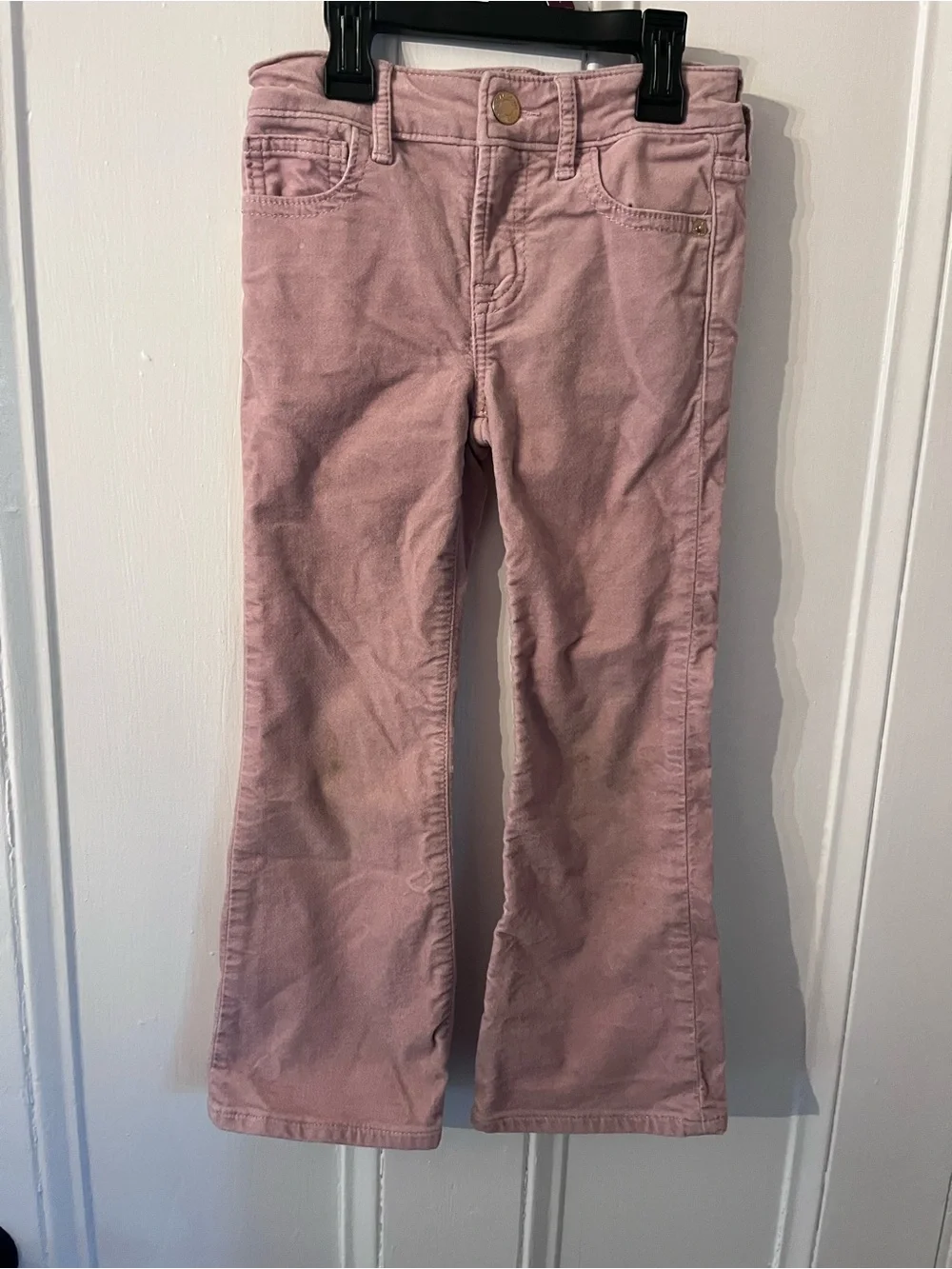 GAP Girls' Dusty Pink Flare Jeans